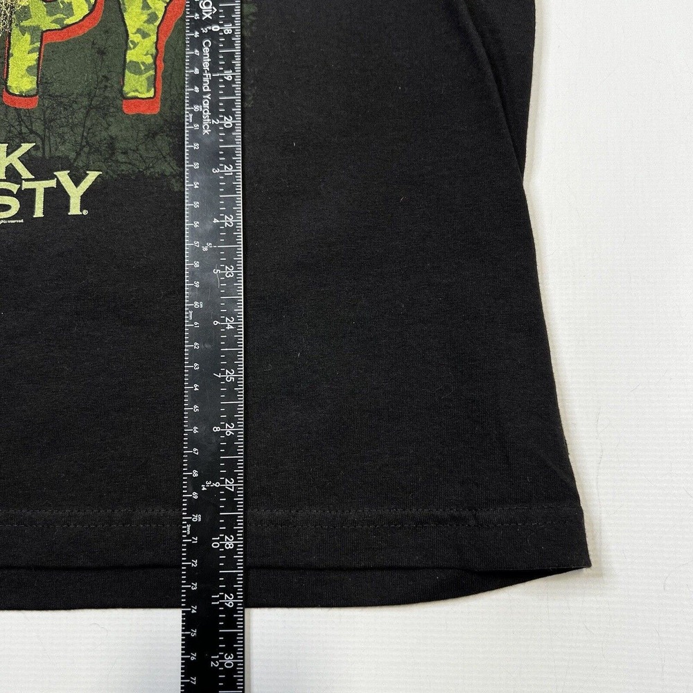 Duck Dynasty Shirt XL Men’s Black Sleeveless Happy Outdoor Casual Cotton 2013 - Picture 2 of 6